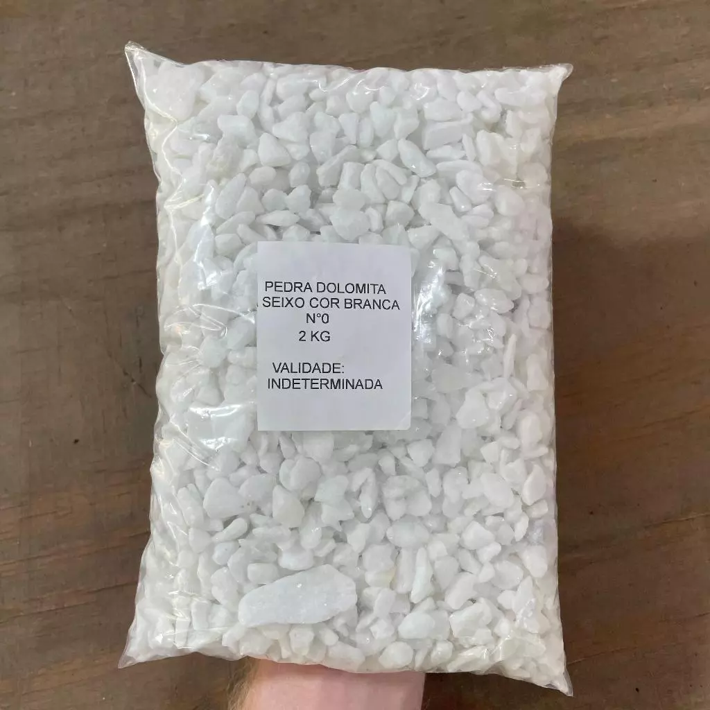 Pedra Decorativa Branca para Vasos Jardins e Decoração - Imagem 3